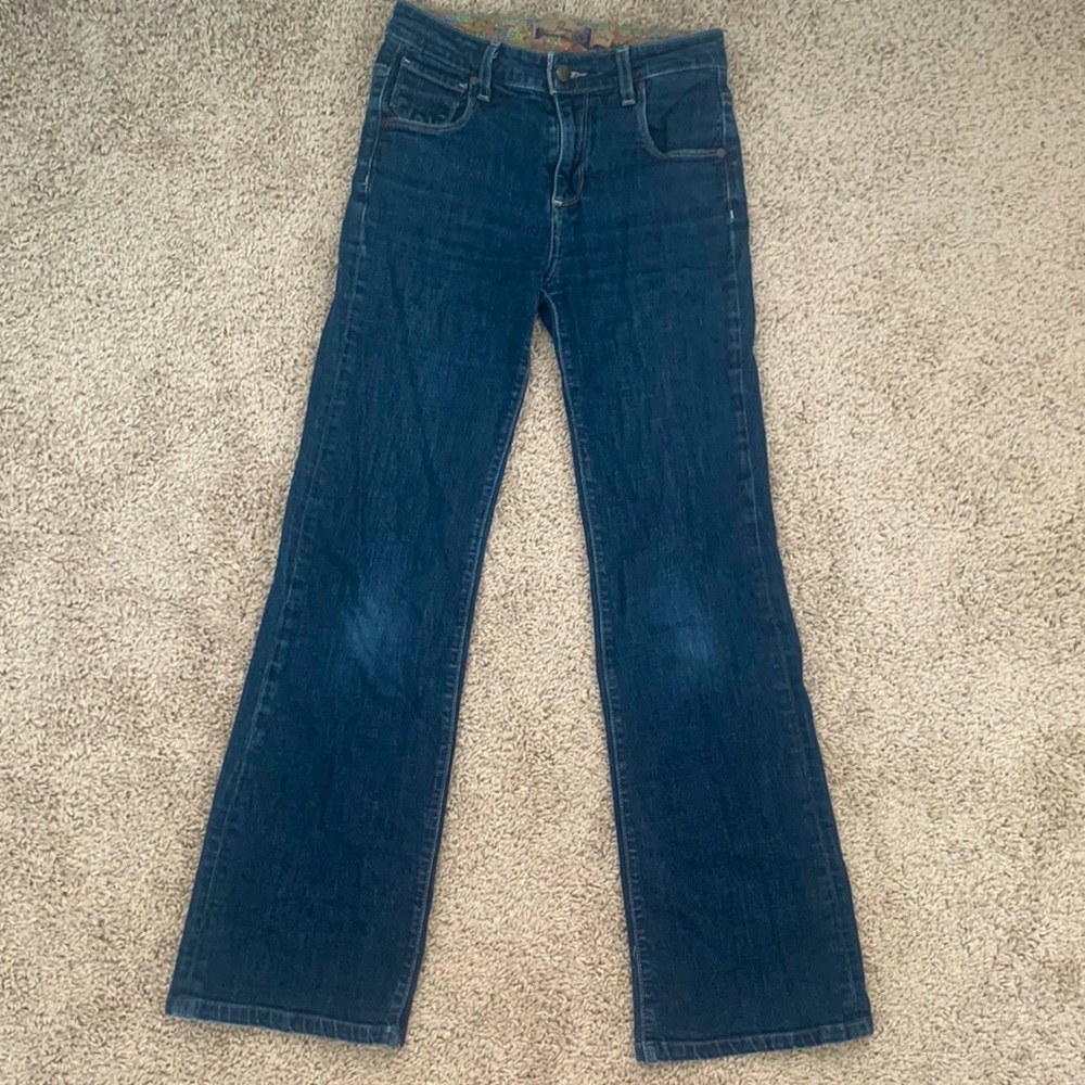 Gently worn Paige Roxley Flare jeans size 25